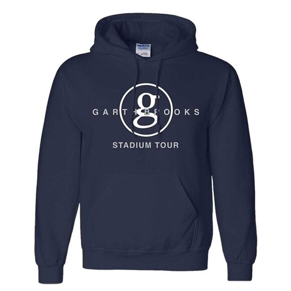 Garth Brooks Stadium Tour Gildan Heavy Blend Cotton Hoodie Sweatshirt Men's 2XL - Picture 1 of 12